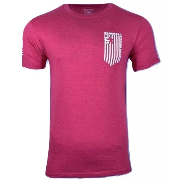 HOWITZER Clothing Men's T-Shirt S/S RED DEPLOYED - Picture 2 of 11